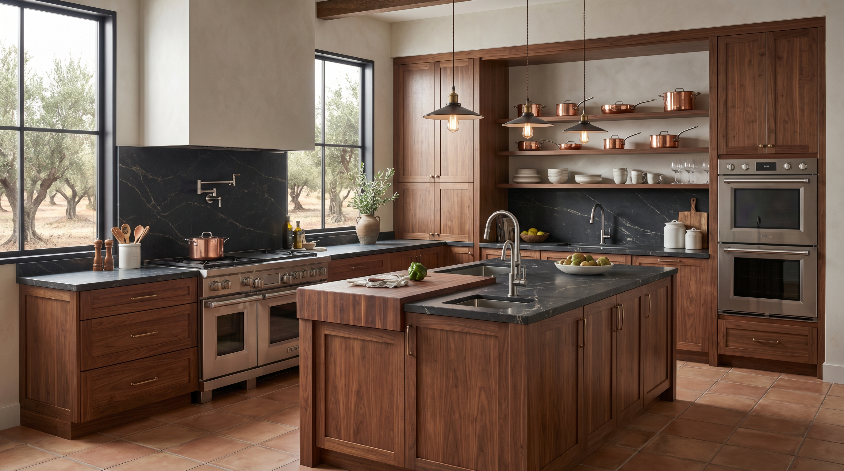 Plan de travail Integra Monaco stratifié HPL premium 3 — cuisine haut de gamme Grand Ouest Cabinet Negotium